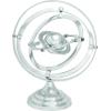 imageDeco 79 Aluminum Armillary Globe with Marble Base 14quot x 12quot x 18quot SilverSilver