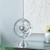 imageDeco 79 Aluminum Armillary Globe with Marble Base 14quot x 12quot x 18quot SilverSilver