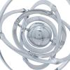 imageDeco 79 Aluminum Armillary Globe with Marble Base 14quot x 12quot x 18quot SilverSilver