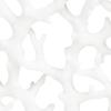 imageDeco 79 Aluminum Metal Coral Decorative Sculpture Home Decor Statue Accent Figurine 19quot x 3quot x 21quot SilverWhite