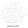 imageDeco 79 Aluminum Metal Coral Decorative Sculpture Home Decor Statue Accent Figurine 19quot x 3quot x 21quot SilverWhite