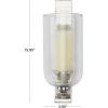 imageDeco 79 Aluminum Metal Wall Sconce Single Candle 6quot x 8quot x 16quot GoldSilver