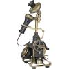imageDeco 79 Brass Functioning Vintage Style Telephone with Line Cord 10quot x 6quot x 12quot Black8 x 8 x 15