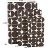 imageDeco 79 Canvas Decorative Box Faux Storage Book Book Shaped Boxes with Varying Coral and Shell Patterns Set of 3 Decorative Keepsake Boxes 12quot 9quot 6quotH Light BlueBlack