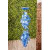 imageDeco 79 Capiz Shell Waterfall Windchime 5quot x 5quot x 27quot BlueBlue