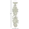 imageDeco 79 Capiz Shell Waterfall Windchime 5quot x 5quot x 27quot BlueWhite