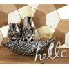 imageDeco 79 Coastal Shell Tray Ps Bowl 22quot W 6quot H41119 22quot x 6quot Gray