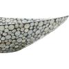 imageDeco 79 Coastal Shell Tray Ps Bowl 22quot W 6quot H41119 22quot x 6quot Gray