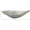 imageDeco 79 Coastal Shell Tray Ps Bowl 22quot W 6quot H41119 22quot x 6quot Gray