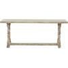 imageDeco 79 Farmhouse Wood Entryway Bench Brown 47quot x 12quot x 20quot
