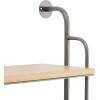 imageDeco 79 Industrial Metal Shelf Wall Storage Shelves for Bedroom Living Room Bathroom Kitchen Office and More 25quot L x 7quot W x 33quot H Brown33 x 25 x 7