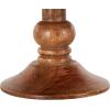 imageDeco 79 Mango Wood Cake Stand with Wood Base 10quot x 10quot x 5quot White