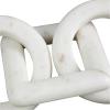 imageDeco 79 Marble Abstract Decorative Sculpture Square Arch Home Decor Statues with Varying Sizes Set of 3 Accent Figurines 7quot 5quot 3quot H BlackWhite