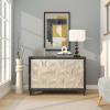 imageDeco 79 Marble Abstract Decorative Sculpture Square Arch Home Decor Statues with Varying Sizes Set of 3 Accent Figurines 7quot 5quot 3quot H BlackWhite