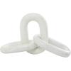 imageDeco 79 Marble Abstract Decorative Sculpture Square Arch Home Decor Statues with Varying Sizes Set of 3 Accent Figurines 7quot 5quot 3quot H BlackWhite