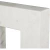 imageDeco 79 Marble Abstract Decorative Sculpture Square Arch Home Decor Statues with Varying Sizes Set of 3 Accent Figurines 7quot 5quot 3quot H BlackWhite