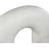 imageDeco 79 Marble Abstract Decorative Sculpture Square Arch Home Decor Statues with Varying Sizes Set of 3 Accent Figurines 7quot 5quot 3quot H BlackWhite