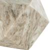 imageDeco 79 Marble Abstract Decorative Sculpture Square Arch Home Decor Statues with Varying Sizes Set of 3 Accent Figurines 7quot 5quot 3quot H BlackWhite