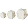 imageDeco 79 Marble Abstract Decorative Sculpture Square Arch Home Decor Statues with Varying Sizes Set of 3 Accent Figurines 7quot 5quot 3quot H BlackWhite