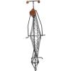 imageDeco 79 Metal Bike Decorative Sculpture Home Decor Statue Accent Figurine 17quot x 5quot x 15quot BlackBlack