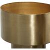 imageDeco 79 Metal Indoor Outdoor Planter Brushed Small Planter Pot Set of 3 Planters 7quot 8quot 10quotH GoldSet of 3 Planters 7  8  10H