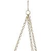 imageDeco 79 Metal Indoor Outdoor Wall Planter Indoor Outdoor Hanging Dome Hanging Planter with Chain Set of 2 Plant Hanger 5quot 7quotH SilverGold
