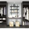 imageDeco 79 Metal Oval 3 Shelf Wall Shelf 28quot x 8quot x 28quot BlackBlack