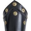 imageDeco 79 Metal Replica Medieval Armor Gloves Set of 2 14quot WBlack