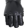 imageDeco 79 Metal Replica Medieval Armor Gloves Set of 2 14quot WBlack