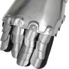 imageDeco 79 Metal Replica Medieval Armor Gloves Set of 2 14quot WSilver