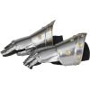 imageDeco 79 Metal Replica Medieval Armor Gloves Set of 2 14quot WSilver