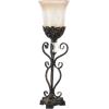 imageDeco 79 Metal Room Uplight Decorative Lamps with Scrolls set of 2 Table Lamps 9quot x 9quot x 30quot Brown2 PIECES LARGE SIZE