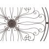 imageDeco 79 Metal Scroll Home Wall Decor Wall Sculpture Wall Art 29quot x 4quot x 29quot Brown5