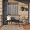 imageDeco 79 Metal Wall Planter 125Inch and 325Inch Set of 2 Brown