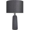 imageDeco 79 Modern Cement Table Lamp Bedside Desk Lamps for Bedroom Living Room Office Kids Room Girls Room Dorm 14quot L x 14quot W x 23quot H BrownBrown