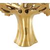 imageDeco 79 Polyresin Tree Decorative Sculpture Palm Home Decor Statue Accent Figurine 7quot x 5quot x 16quot GoldGold
