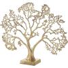 imageDeco 79 Polyresin Tree Decorative Sculpture Palm Home Decor Statue Accent Figurine 7quot x 5quot x 16quot GoldGold