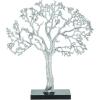 imageDeco 79 Polyresin Tree Decorative Sculpture Palm Home Decor Statue Accent Figurine 7quot x 5quot x 16quot GoldSilver