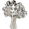 imageDeco 79 Polyresin Tree Decorative Sculpture Palm Home Decor Statue Accent Figurine 7quot x 5quot x 16quot GoldSilver