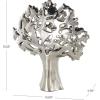 imageDeco 79 Polyresin Tree Decorative Sculpture Palm Home Decor Statue Accent Figurine 7quot x 5quot x 16quot GoldSilver