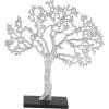 imageDeco 79 Polyresin Tree Decorative Sculpture Palm Home Decor Statue Accent Figurine 7quot x 5quot x 16quot GoldSilver