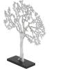 imageDeco 79 Polyresin Tree Decorative Sculpture Palm Home Decor Statue Accent Figurine 7quot x 5quot x 16quot GoldSilver