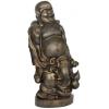 imageDeco 79 Polystone Buddha Meditating Sculpture with Engraved Carvings and Relief Detailing 11quot x 9quot x 17quot CopperBrown