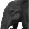 imageDeco 79 Polystone Elephant Decorative Sculpture Home Decor Statue Accent Figurine 17quot x 4quot x 8quot BlackBronze