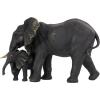 imageDeco 79 Polystone Elephant Decorative Sculpture Home Decor Statue Accent Figurine 17quot x 4quot x 8quot BlackBronze
