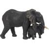 imageDeco 79 Polystone Elephant Decorative Sculpture Home Decor Statue Accent Figurine 17quot x 4quot x 8quot BlackBronze