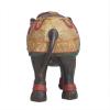 imageDeco 79 Polystone Elephant Decorative Sculpture Home Decor Statue Accent Figurine 17quot x 4quot x 8quot BlackMulti Colored