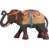 imageDeco 79 Polystone Elephant Decorative Sculpture Home Decor Statue Accent Figurine 17quot x 4quot x 8quot BlackMulti Colored