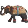 imageDeco 79 Polystone Elephant Decorative Sculpture Home Decor Statue Accent Figurine 17quot x 4quot x 8quot BlackMulti Colored
