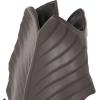 imageDeco 79 Polystone Leaf Decorative Vase Curved Metallic Centerpiece Vase Flower Vase for Home Decoration 9quot x 4quot x 14quot GoldBlack